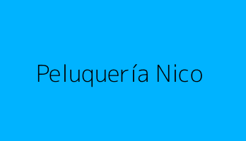 Peluquería Nico